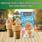 Let's Do Ice Cream Cones, Cake Style, Pack of 12, 1.2 Oz Each