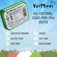 Vermints All-Natural Wintermint Breath Mints, Gluten-Free, Case of 6 (1.41 oz)
