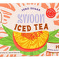 Swoon Zero Sugar Peach Iced Tea, 12 fl. oz., Pack of 12