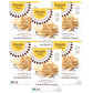 Simple Mills Cracked Black Pepper Almond Flour Crackers Case of 6 4.25 Oz