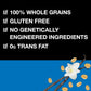 Kind Healthy Grains Vanilla Blueberry Clusters With Flax Seeds (Pack of 6) - 11 Oz