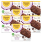 Simple Mills Soft Baked Almond Flour Brownie Bars, Chocolate Chip, 5.99 oz, Case of 6