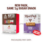 Munk Pack Keto Bar, Nut & Seed Caramel Sea Salt, Case of 12 (1.23 oz each)
