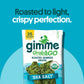 Gimme Organic Roasted Seaweed Snacks, Original Sea Salt, 0.14 oz, 5-Pack, Case of 6