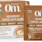 Om Mushroom Superfood Coffee Latte Blend Mushroom Powder, Single Serve, 10 Count, Lion's Mane, Cordyceps, Reishi, Chaga