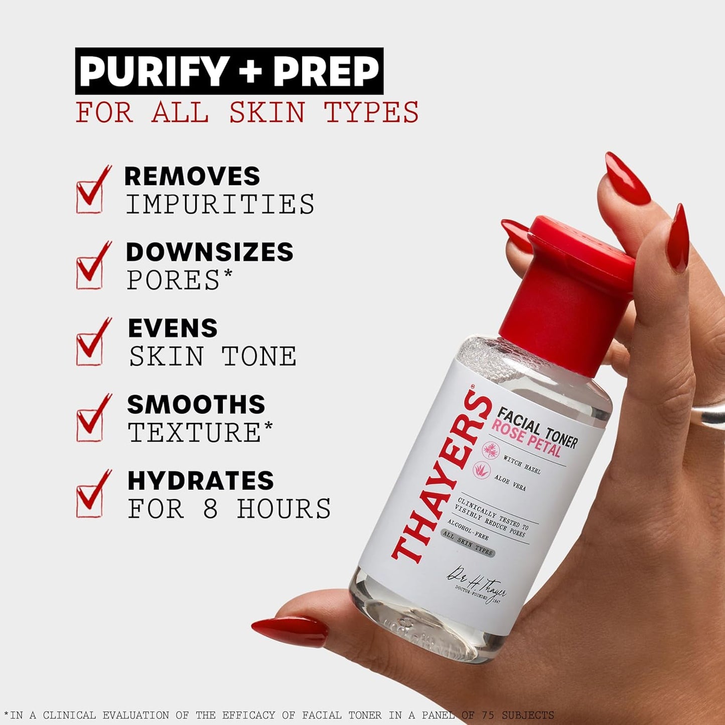 Thayers Witch Hazel Rose Petal Hydrating Face Toner, Sensitive Skin, 3 fl oz (Pack of 12)