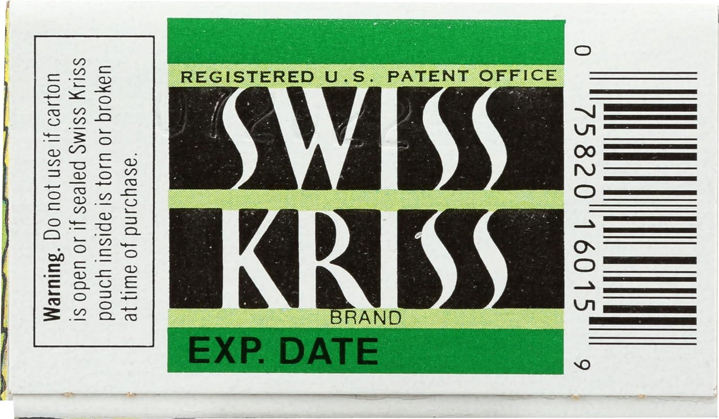 Swiss Kriss Herbal Laxative Flakes, Natural Senna Leaf Formula for Gentle Overnight Relief, 1.5 Oz