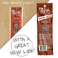 Primal Strips Vegan Jerky, Teriyaki, Meatless Seitan, 1 oz, Case of 24