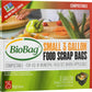 Biobag Food Scraps Compostable Bags, 3 Gallon, 25 Count, Case of 12