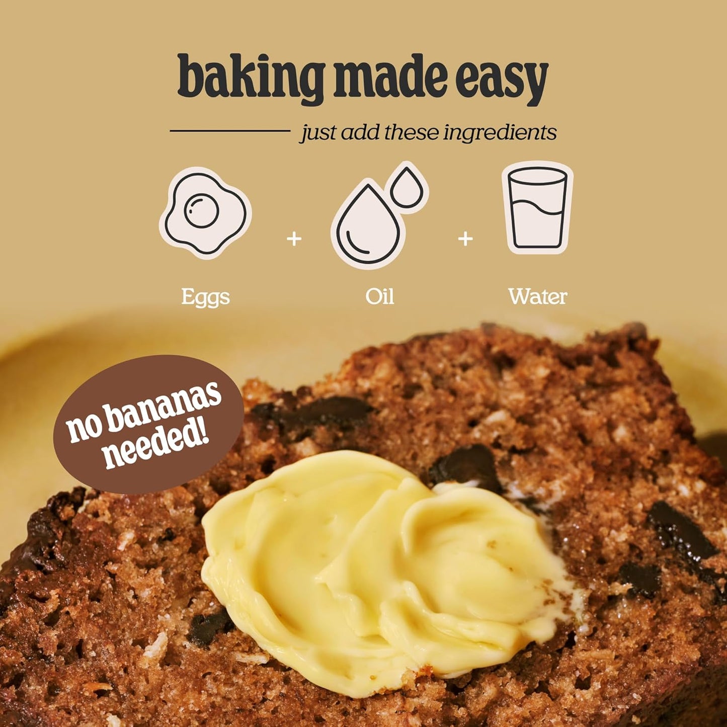 Cravings by Chrissy Teigen Ultimate Banana Bread Mix, Pack of 6, 18.75 oz Each