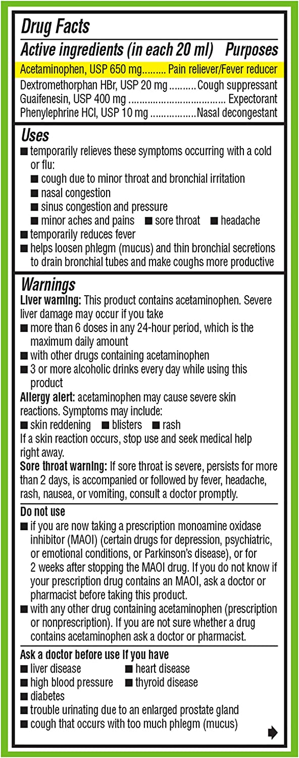 Robitussin Multi-Symptom Comfort Support, Cough & Cold Formula, 4 fl oz