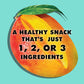 Solely Organic Mango & Guava Fruit Strips, 3.5 oz, Case of 8