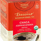 Teeccino Mush Tea, Chaga Ashwagandha Mind Boost, Case of 6, 10 Bags Per Box