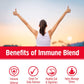 Om Mushroom Superfood Immune Blend, Mushroom Powder Supplement, 3.5 Oz.