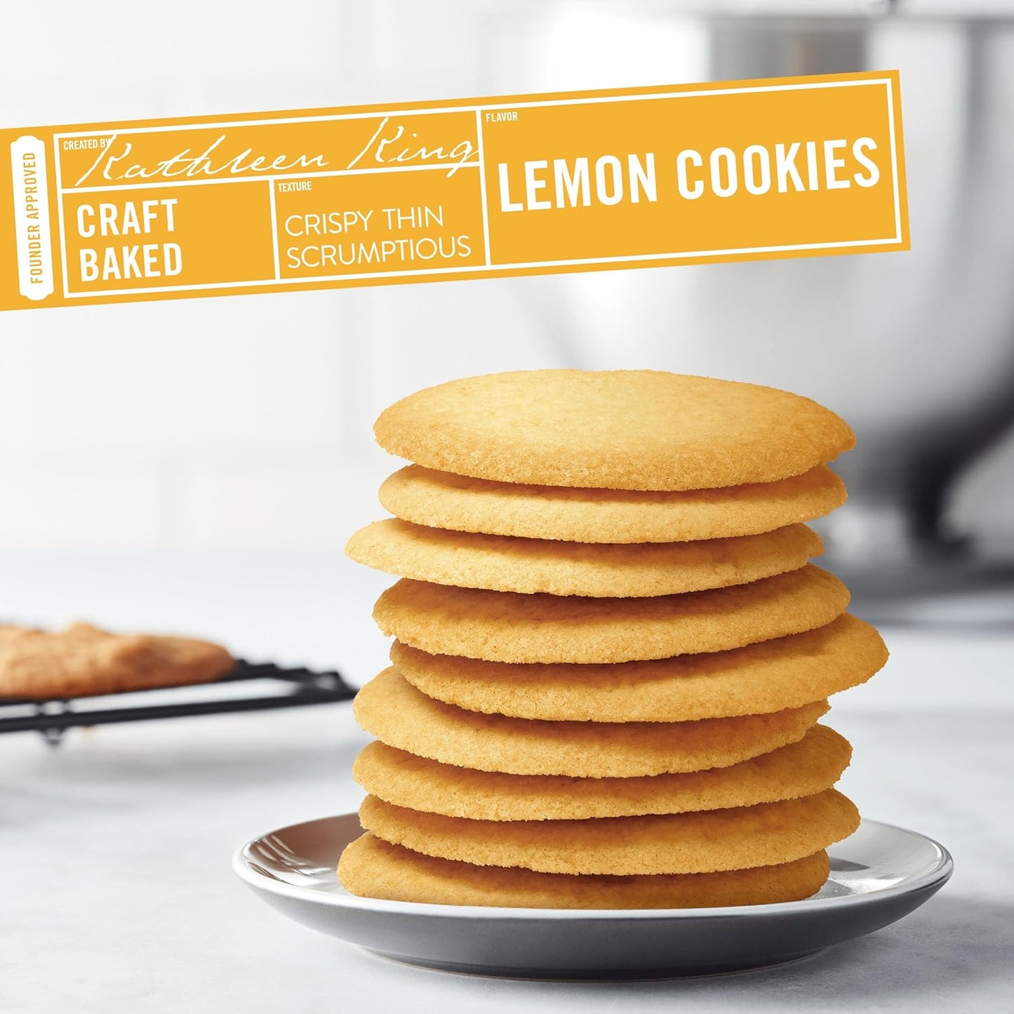Tate's Bake Shop Lemon Cookies, 12 Pack, 7-oz Bags