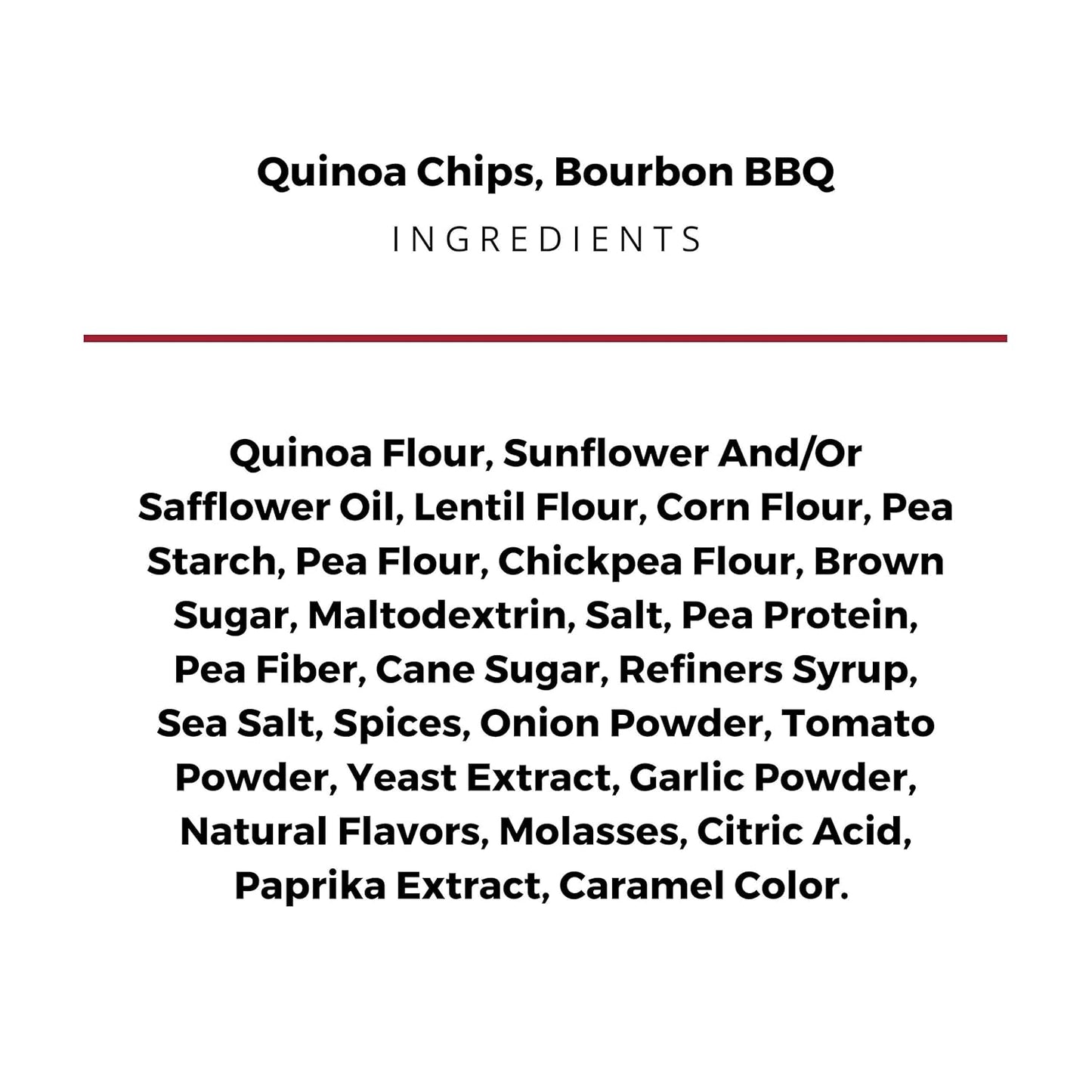 The Daily Crave Bourbon BBQ Quinoa Chips, 4.25 oz, Pack of 8