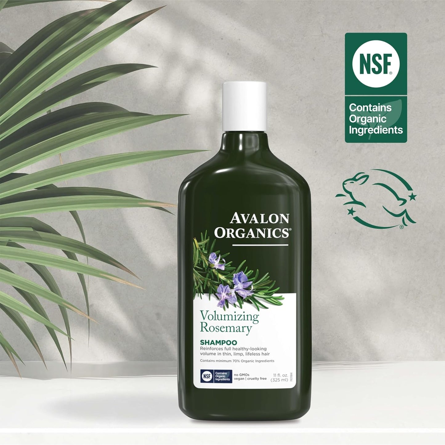 Avalon Organics Volumizing Shampoo Rosemary (11 Fl Oz)