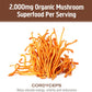 Om Mushroom Superfood Organic Cordyceps Mushroom Powder, 3.5 Oz