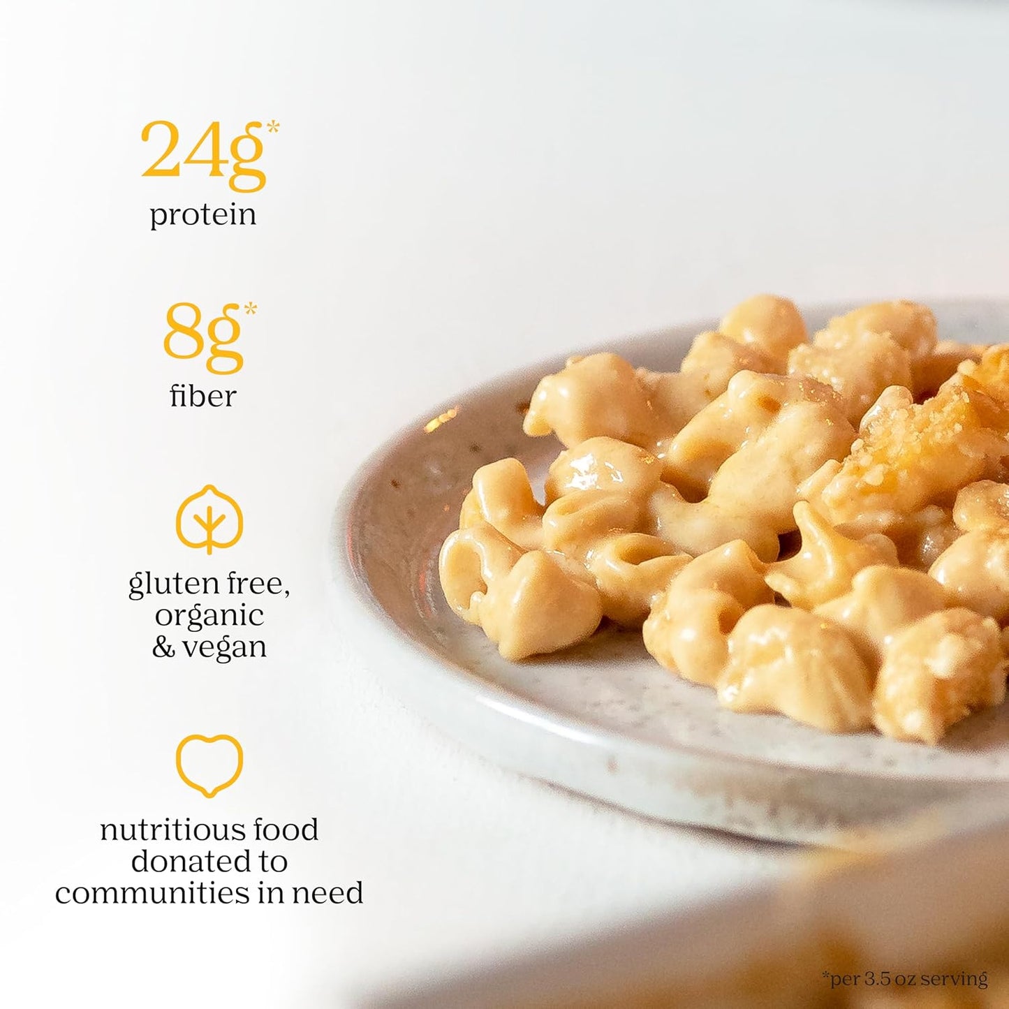 Chickapea Pasta Shells, 6 Pack (8 OZ Each)