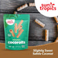 Sun Tropics Coco Rolls, Original Rolled Coconut Wafers (Pack of 12, 4 Oz.)
