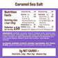 Munk Pack Keto Bar, Nut & Seed Caramel Sea Salt, Case of 12 (1.23 oz each)