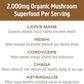 Om Mushroom Superfood Coffee Latte Blend Mushroom Powder, Single Serve, 10 Count, Lion's Mane, Cordyceps, Reishi, Chaga