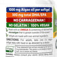 Deva Vegan Omega-3, 500mg DHA + EPA, Plant-Based Omega Fatty Acids, 60 Capsules