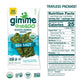 Gimme Organic Roasted Seaweed Snacks, Original Sea Salt, 0.14 oz, 5-Pack, Case of 6