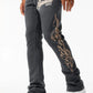 Jordan Craig Paradise Tour Fleece Stacked Joggers - Charcoal
