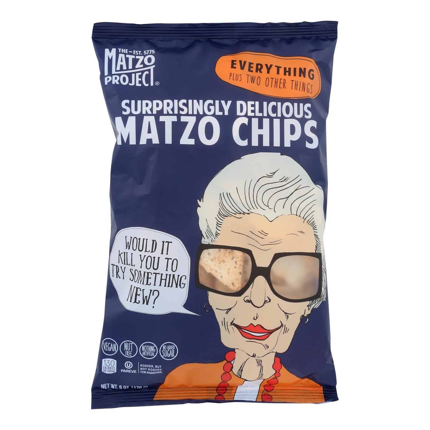 The Matzo Project LLC - Chips Matzo Everything (Pack of 12-6 oz)