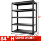 Heavy Duty Metal Garage Shelving Rack 2000lbs 4/5/6-Tier Steel Shelf 60"/72"/84"