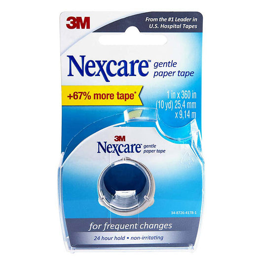 Nexcare Gentle Paper Tape Dispenser - 10yd