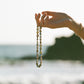 Peacock Coin Pearl Necklace by Urth and Sea