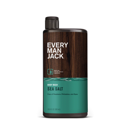 Every Man Jack Body Wash, Sea Salt - 16.9 Fl Oz