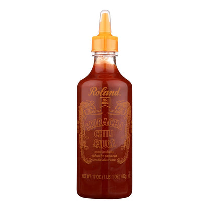 Roland Spicy Sriracha Chili Sauce (Pack of 12 - 17 Oz Each)