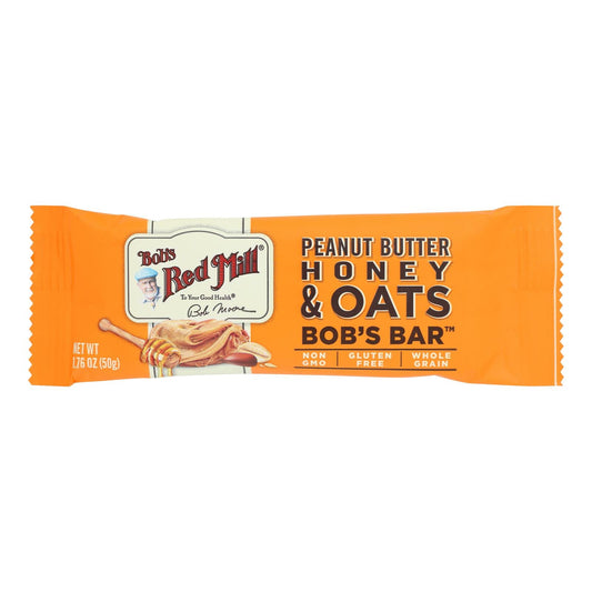 Bob's Red Mill Peanut Butter Honey Oats Cereal, 12 Pack, 1.76 oz