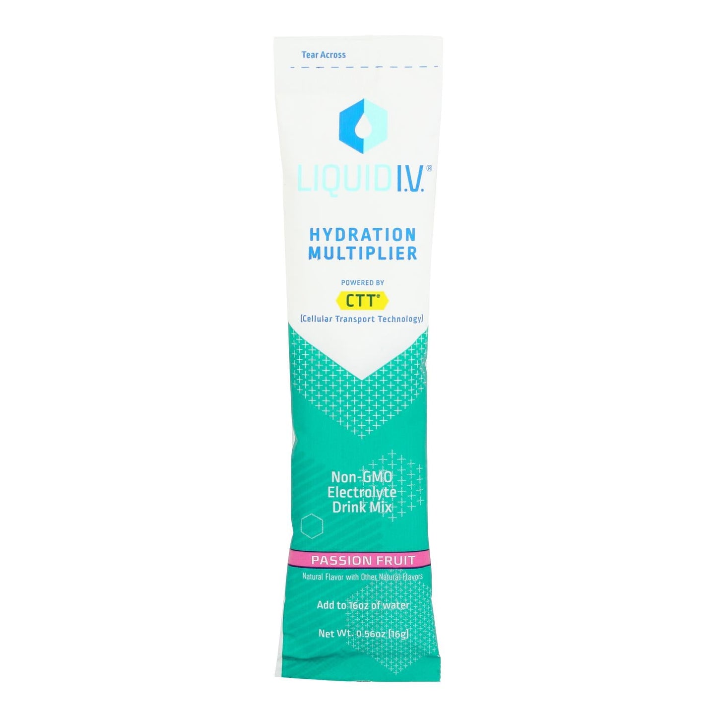 Liquid I.V. Hydration Multiplier - Passion Fruit (Case of 8 - 0.56 oz)