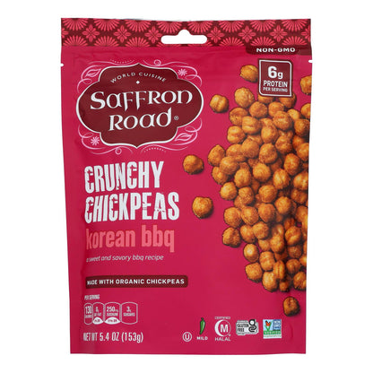 Saffron Road, Crispy Korean BBQ Chicken, 6 Packs, 5.4 oz Each