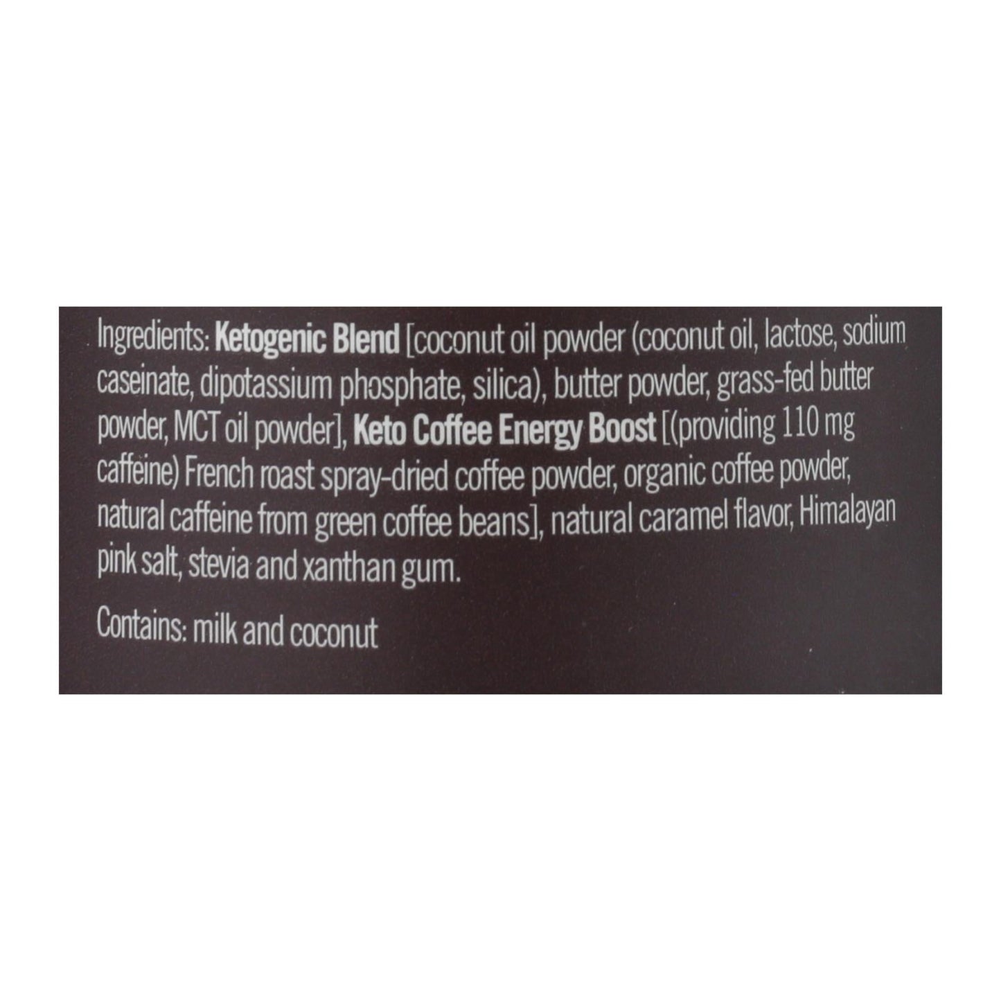 Rapid Fire Ketogenic Coffee Caramel Macchiato - 7.93 Oz Can