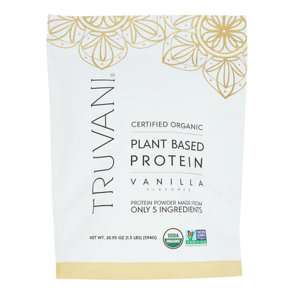 Truvani Vanilla Protein Powder - 20.95 Oz