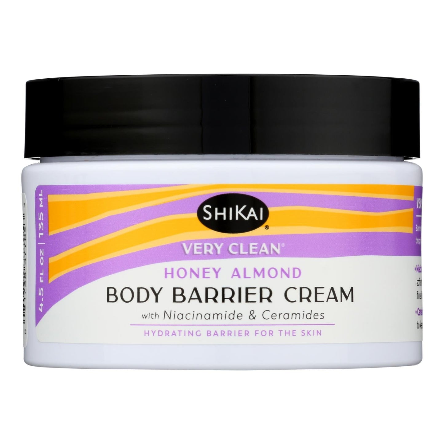 Shikai Cream Barrier Honey Almond Body Wash - 4.5 Fl Oz