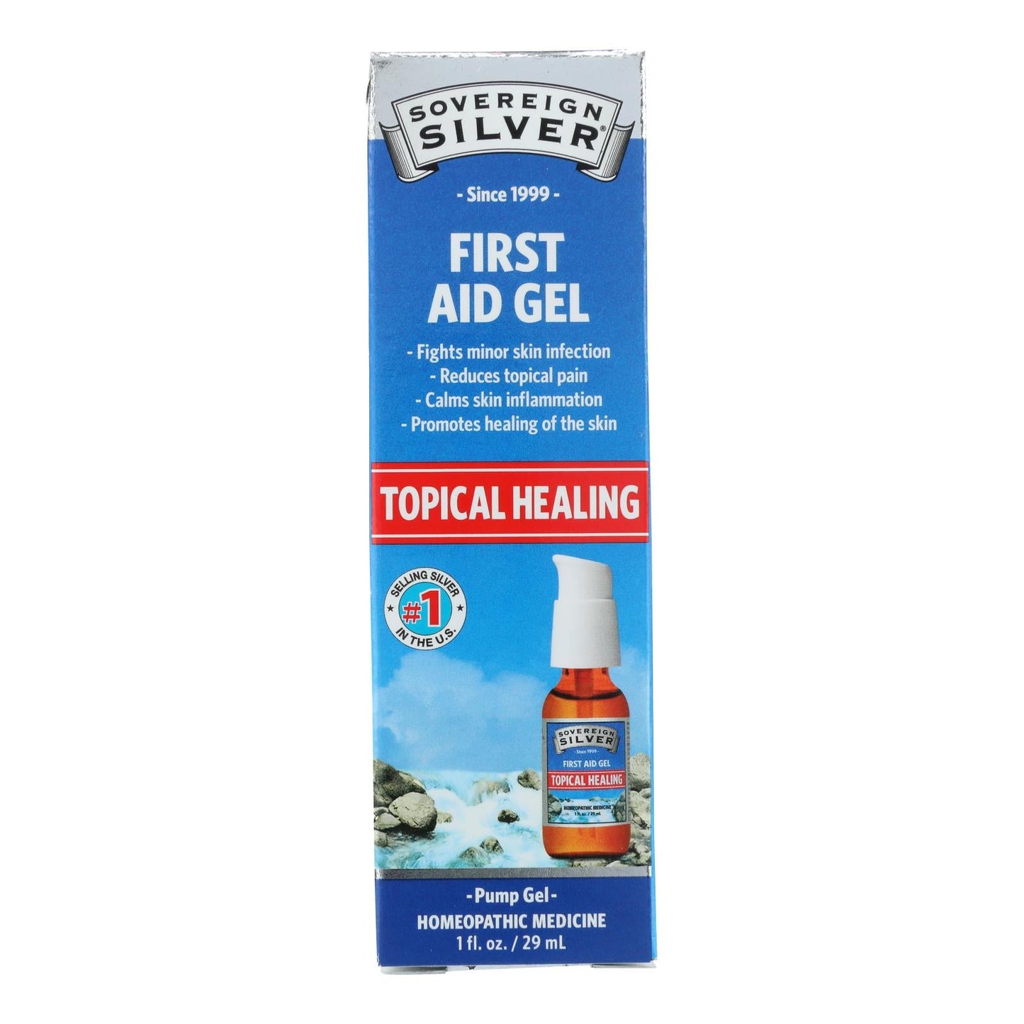 Sovereign Silver- Topical Silver Gel - 1oz