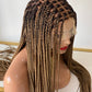 Ready to Ship- Knotless Full lace braided wigs