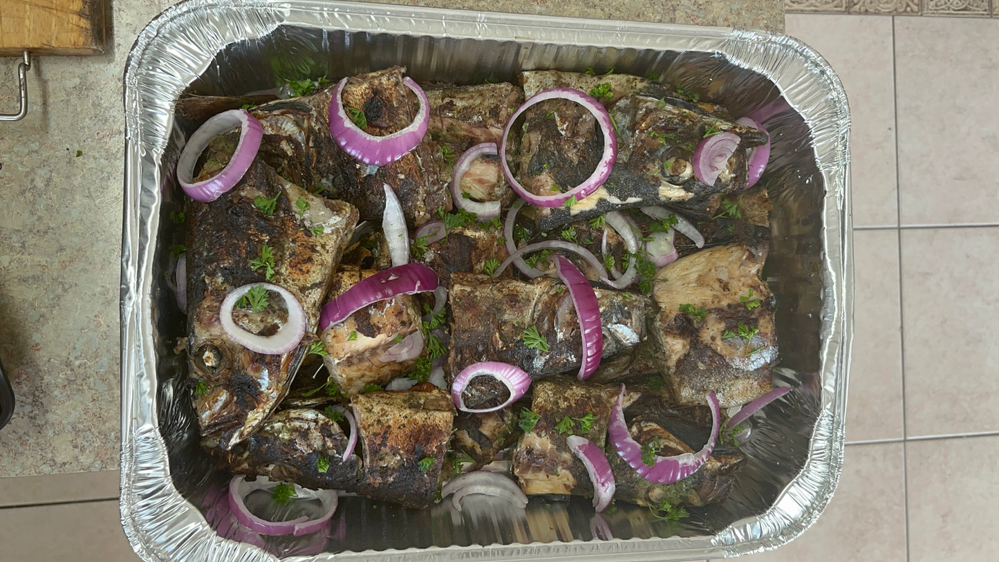 Medium Tray Of Grilled Fish