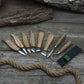 9-Piece Spoon Carving Tool Set with Sharpening Board