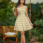 Pineapple Skater Dress