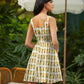 Pineapple Skater Dress
