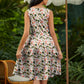 Woodland Vintage Dress in Cream