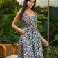 Hot Air Balloons Fit & Flare Dress