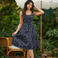 Glow in the Dark Constellations Fit & Flare Dress